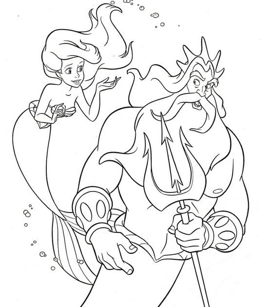 Cách bé tập vẽ nàng tiên cá từng nét đơn giản