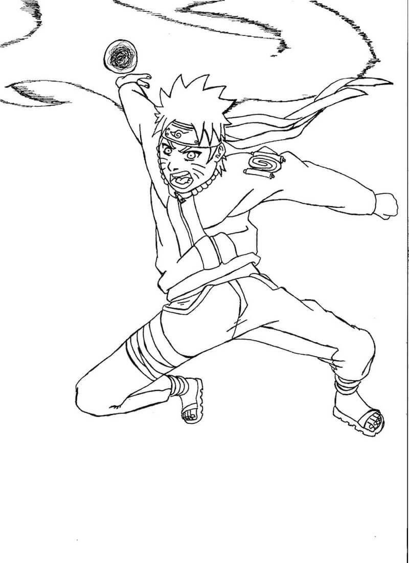 Khám phá kho hình ảnh tô màu naruto miễn phí
