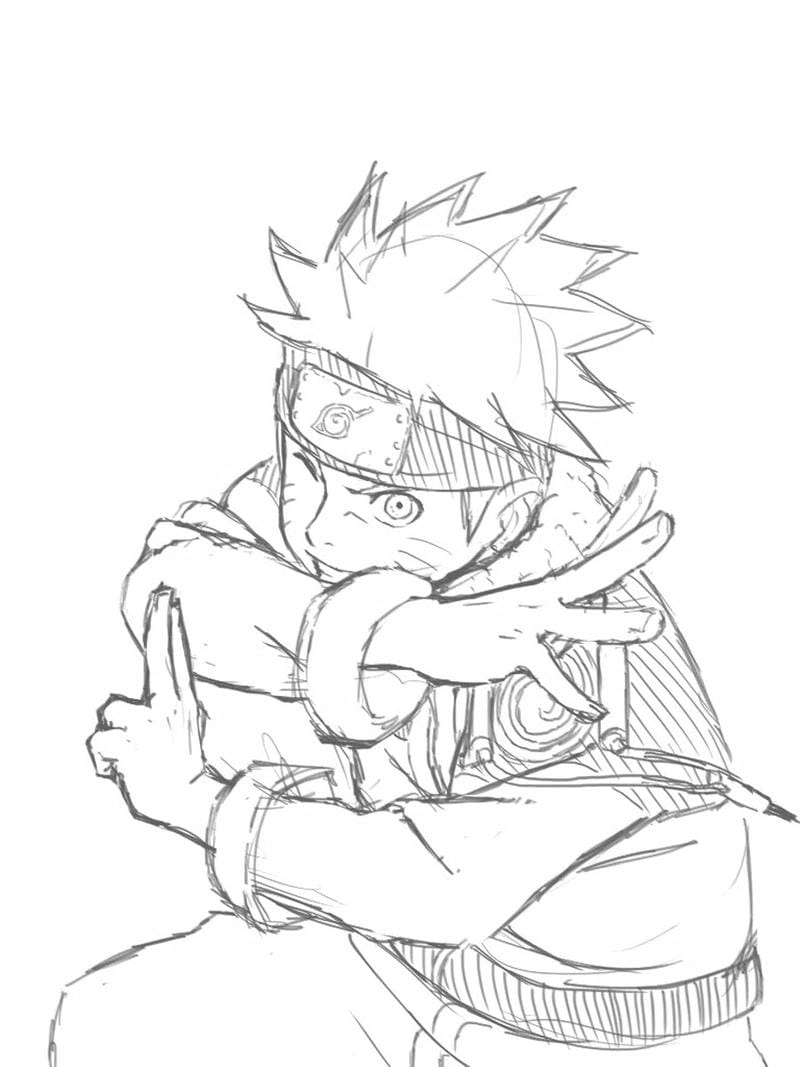 Tải và in hinh to mau naruto dễ dàng tại nhà