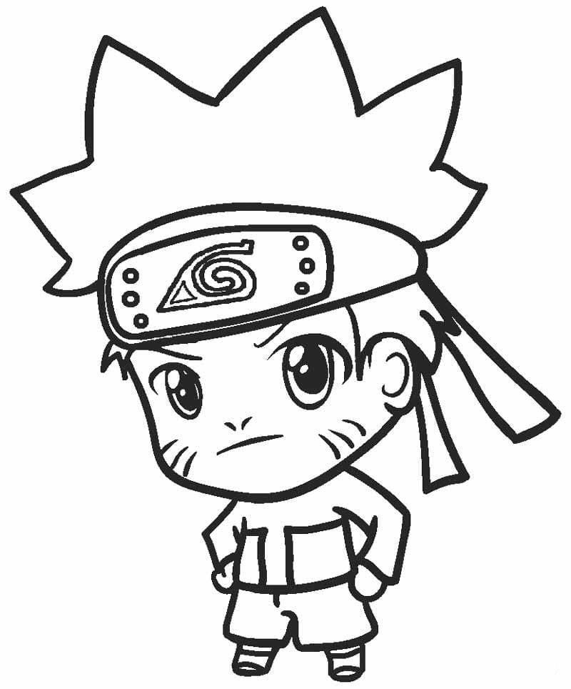 Gợi ý bé mê tranh tô màu anime naruto