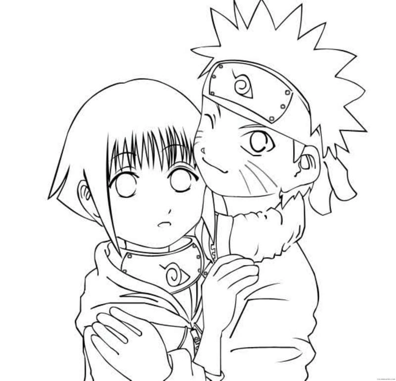 Tặng bé bộ tranh tô màu itachi