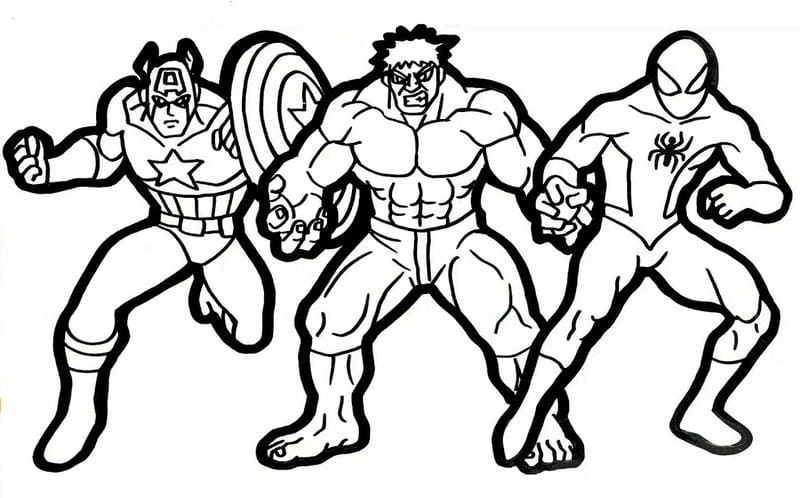 Đừng bỏ lỡ hình tô màu người nhện cực dễ thương