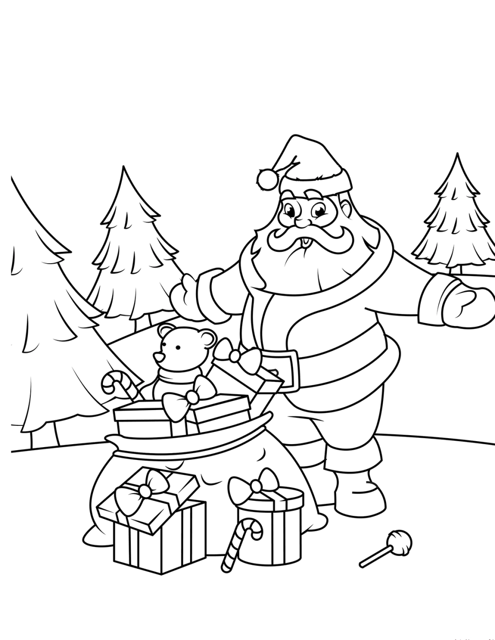 Giáng sinh vui nhộn cùng tô màu noel