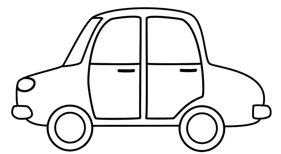 Bộ tranh tô màu phương tiện giao thông cho bé dễ thương
