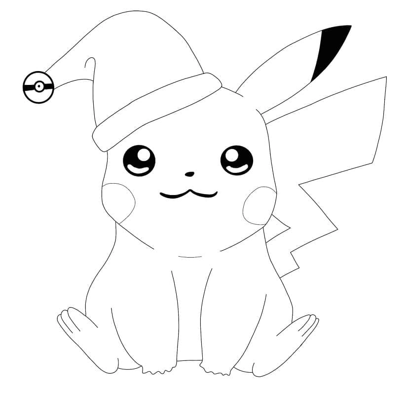 Khám phá ngay tranh tô màu cho bé hình pikachu