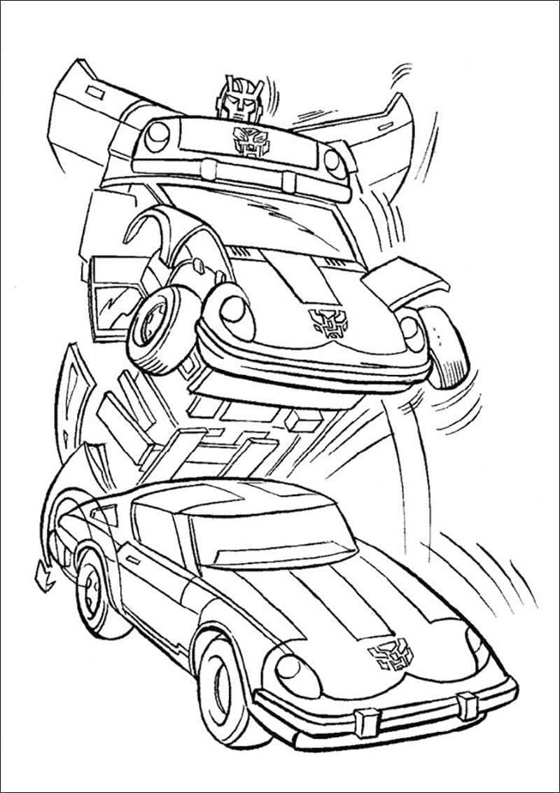 Tải nhanh bộ hinh to mau robot siêu đáng yêu