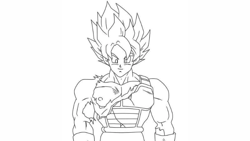 Khám phá bộ tranh tô màu dragon ball