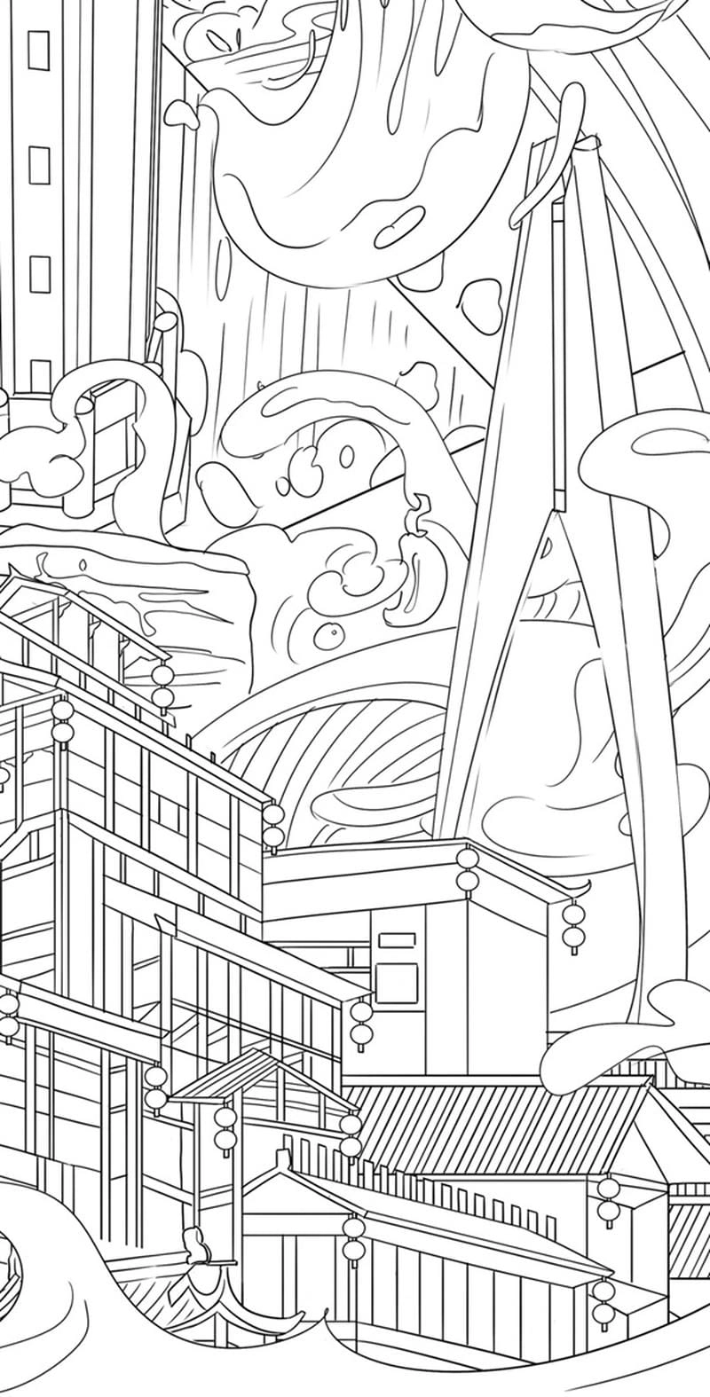 Bộ sưu tập tranh thành phố đẹp mắt