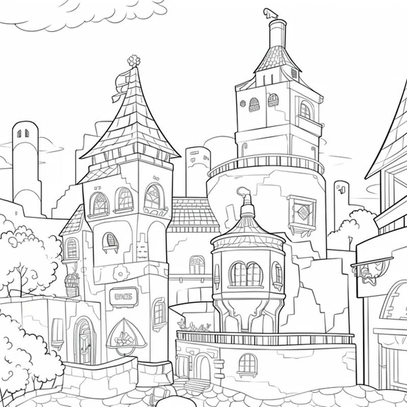 Tuyển chọn bức tranh về thành phố lôi cuốn