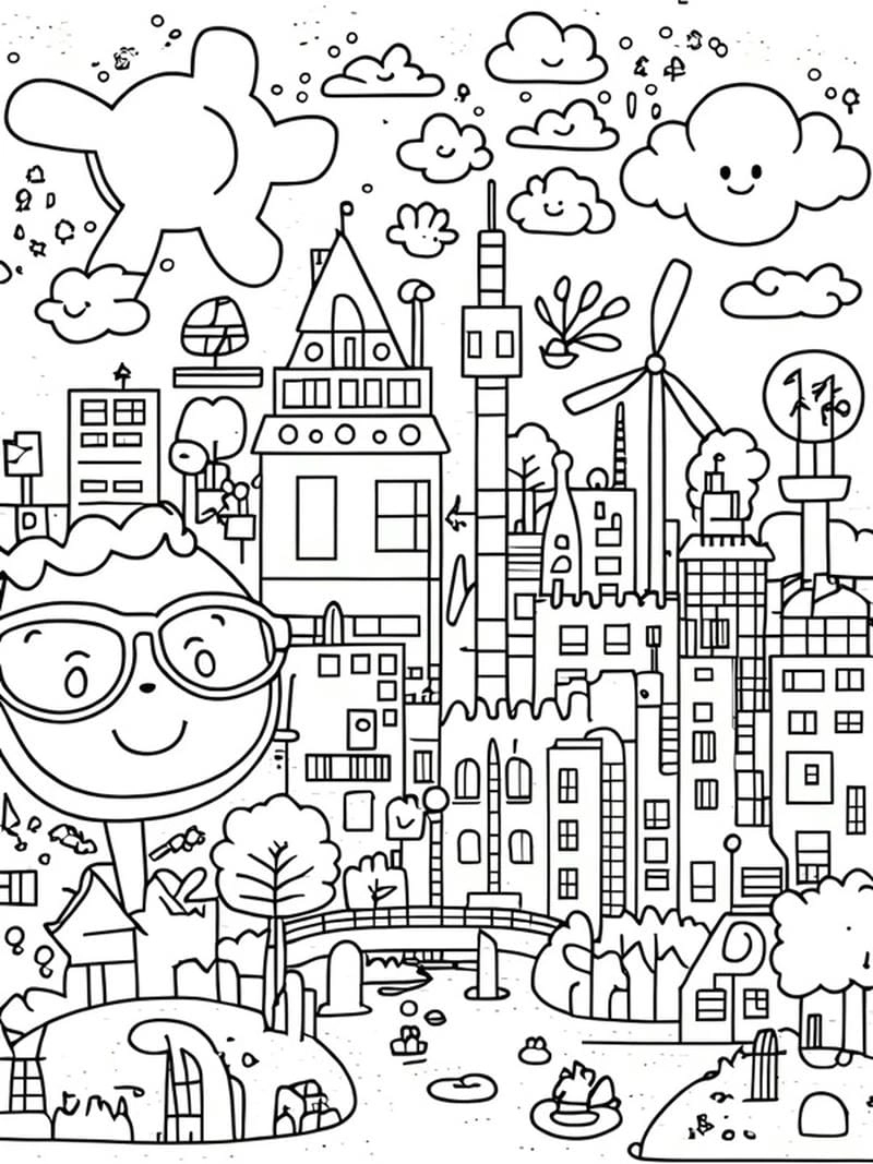 Tuyển chọn tranh phong cảnh thành phố nổi bật