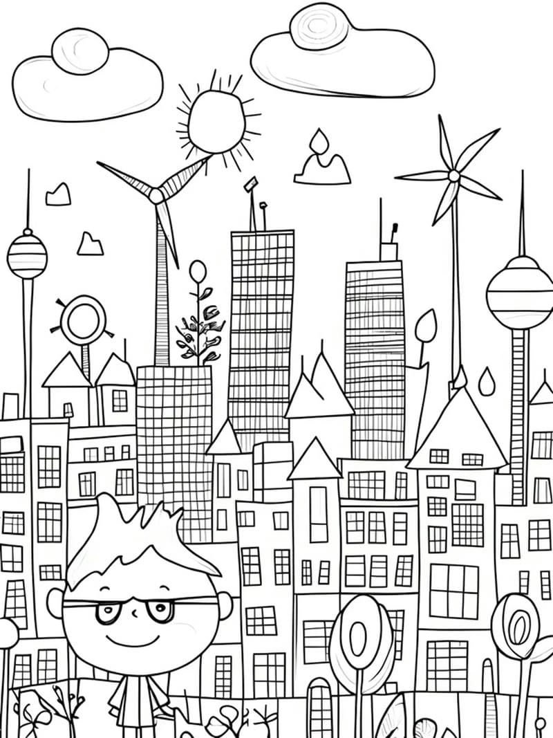 Gợi ý tranh phong cảnh thành thị bắt mắt