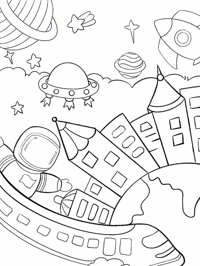 Khơi gợi cảm hứng từ tranh vẽ phong cảnh thành phố đa sắc