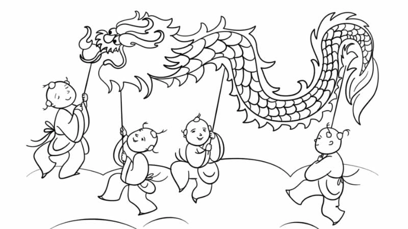 Khám phá truyền thống qua tranh tô màu về trung thu