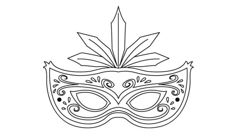 Bé mê mẩn bộ tô màu mặt nạ trung thu