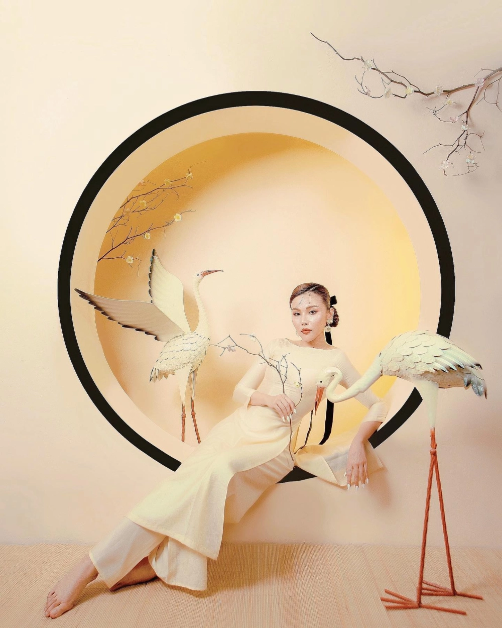 Khung ảnh quê nhà bình dị hé lộ Trương Thảo Nhi quê ở đâu