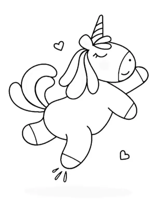Tặng bé bộ hình vẽ con ngựa pony siêu xinh