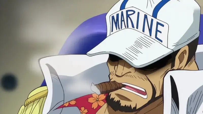 Admiral Akainu sức mạnh hải quân bá đạo
