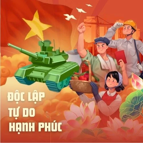 Trang trí hình ảnh bằng avatar 2/9 chibi dễ thương