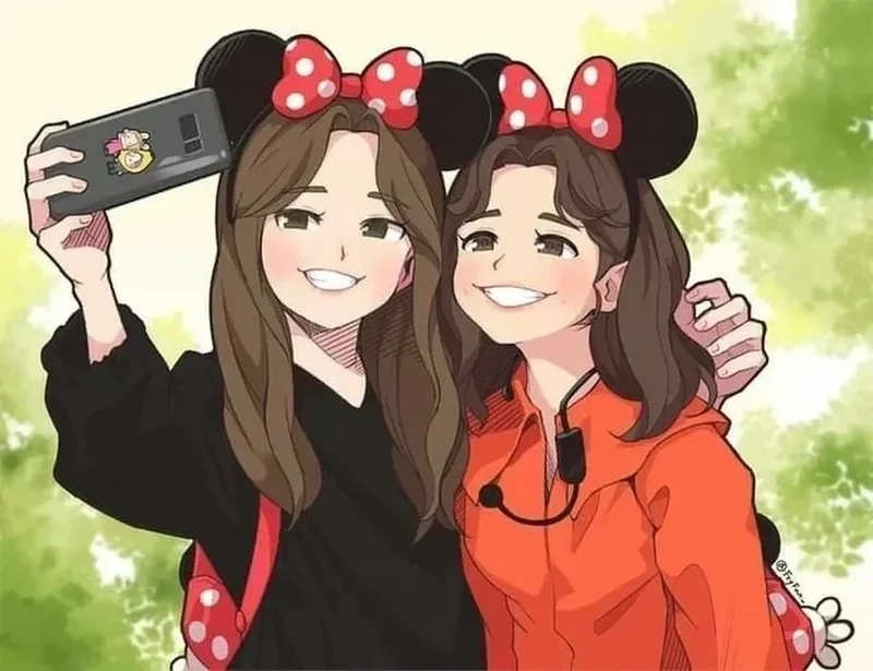 Khám phá avatar 2 người anime dễ thương và độc đáo