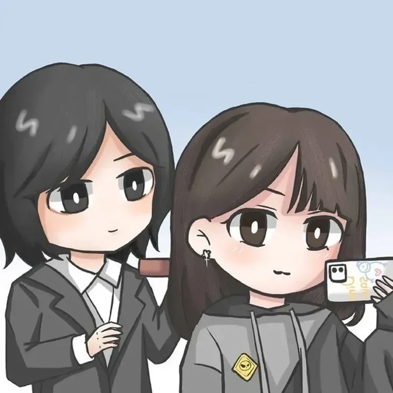 Chọn avatar 2 người cặp phù hợp cho bạn và người thân