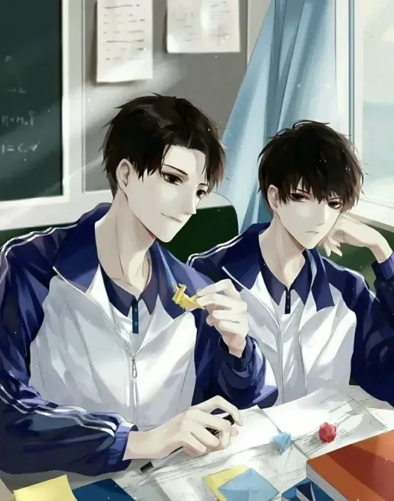 Gắn kết tình bạn hoặc tình cảm qua avatar 2 người nam nam