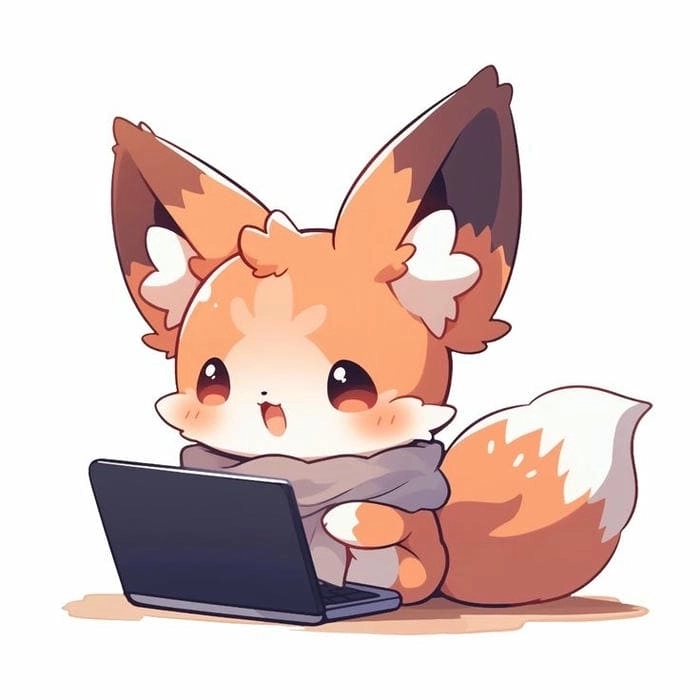 Chọn hình avatar con cáo cute đáng yêu cho tài khoản