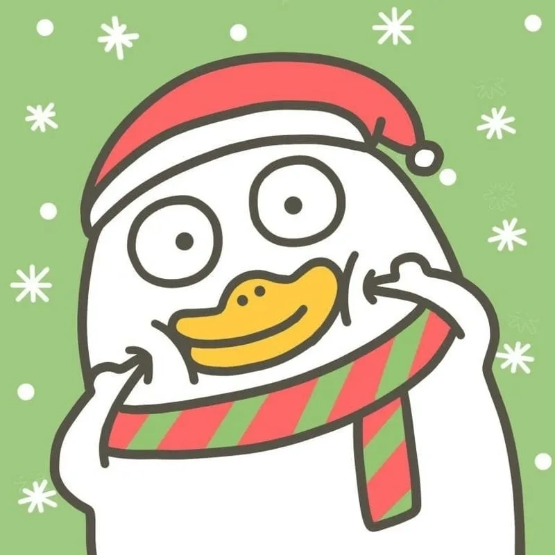 Gửi niềm vui với avatar noel cute ngọt ngào