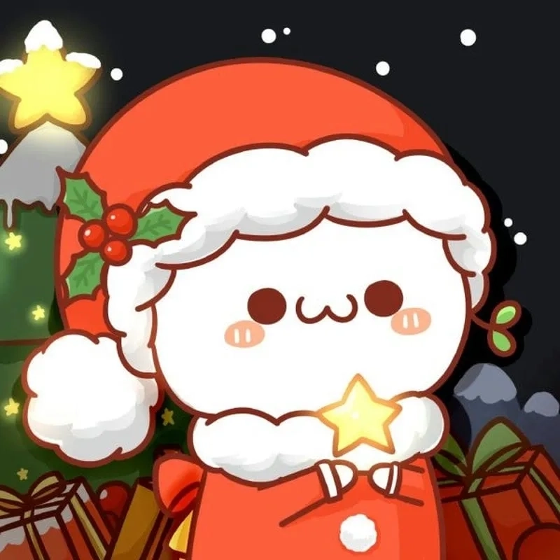 Chia sẻ yêu thương với avatar noel cap doi đáng yêu