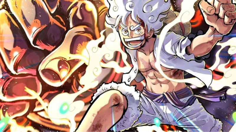 Hình luffy one piece gear 5 siêu đẹp cực ngầu