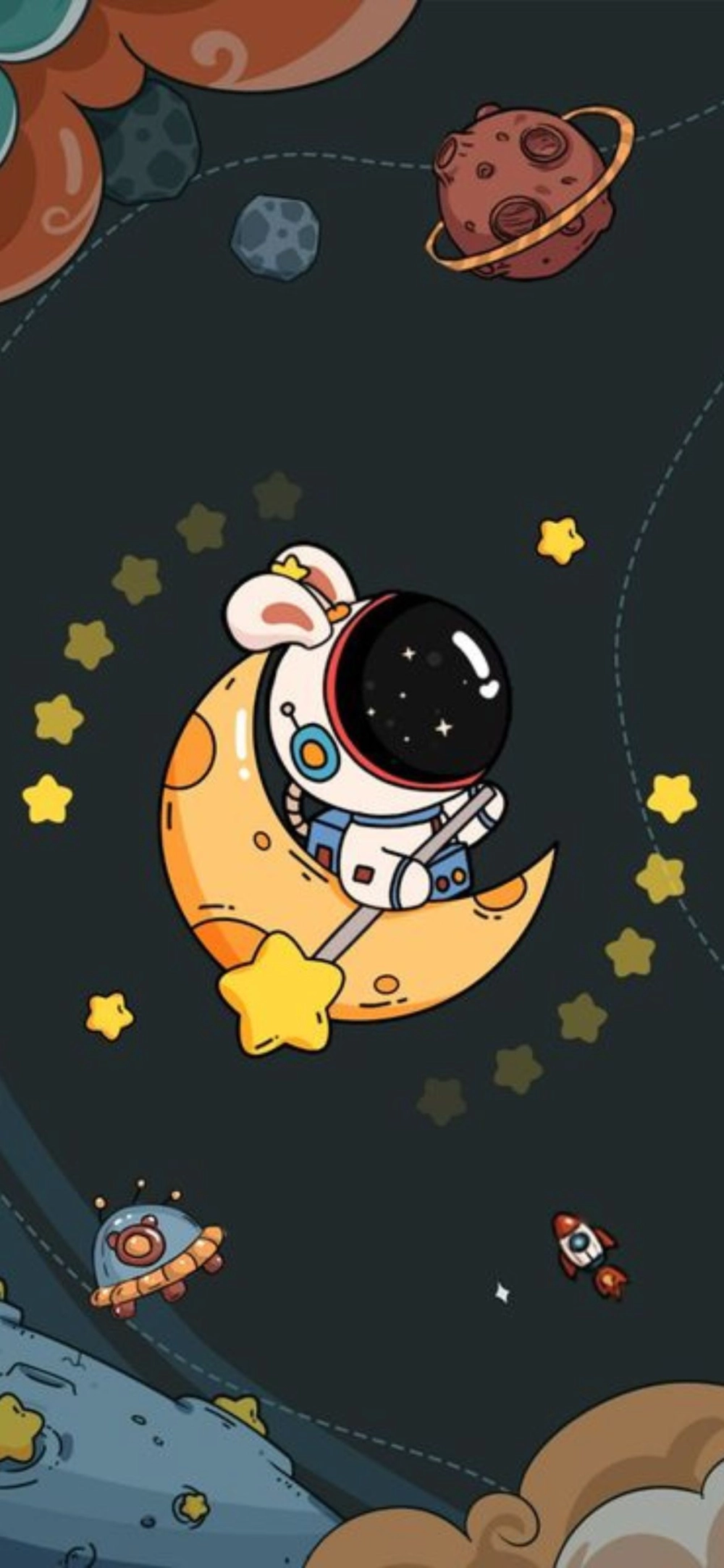 Cô đơn nhẹ nhàng cùng avatar phi hành gia cô đơn