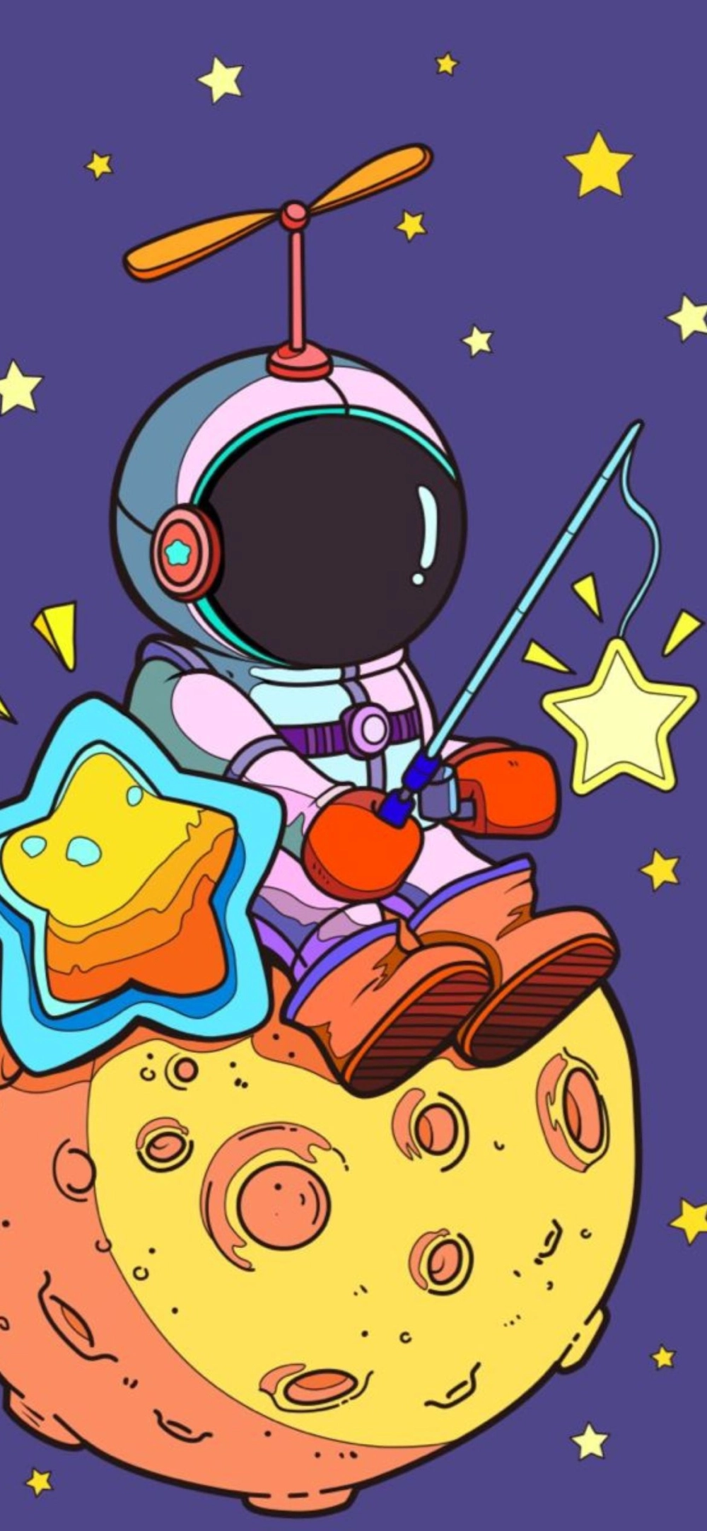 Đôi bạn vui nhộn với avatar phi hành gia đôi