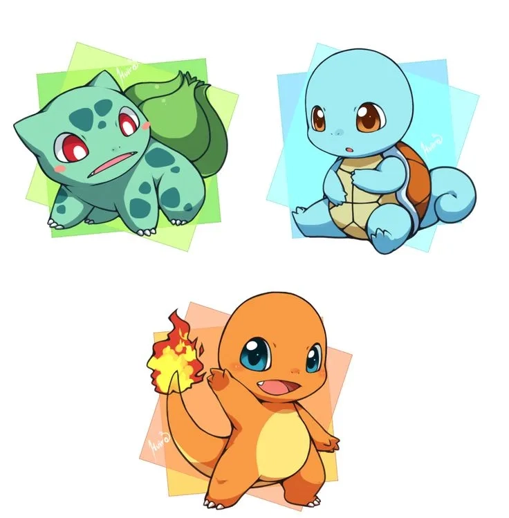 Bộ sưu tập avatar pokemon manga cực chất cho fan