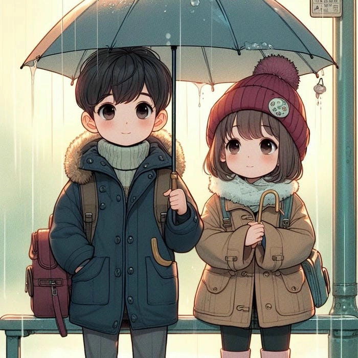 Khám phá nét đẹp vui nhộn trong chibi bạn thân anime