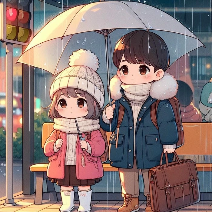 Thêm màu sắc đáng yêu với chibi bạn thân cute