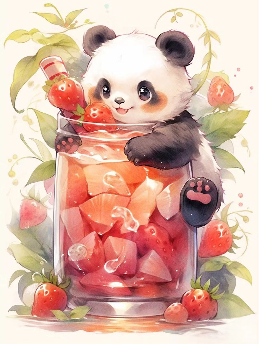 Trọn bộ chibi đồ uống siêu xinh chibi trà sữa thái