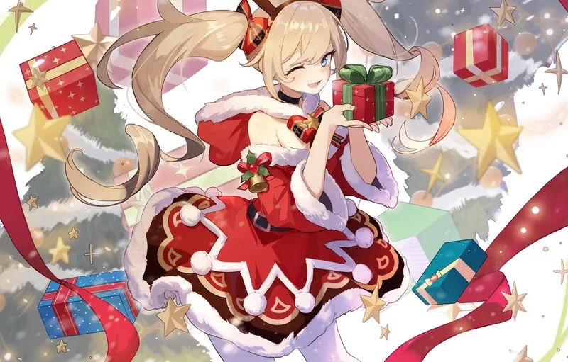 Ngắm chibi ông già noel nhí nhảnh và dễ thương