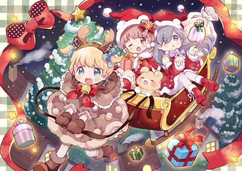 Chibi giáng sinh là như thế nào đẹp và dễ thương