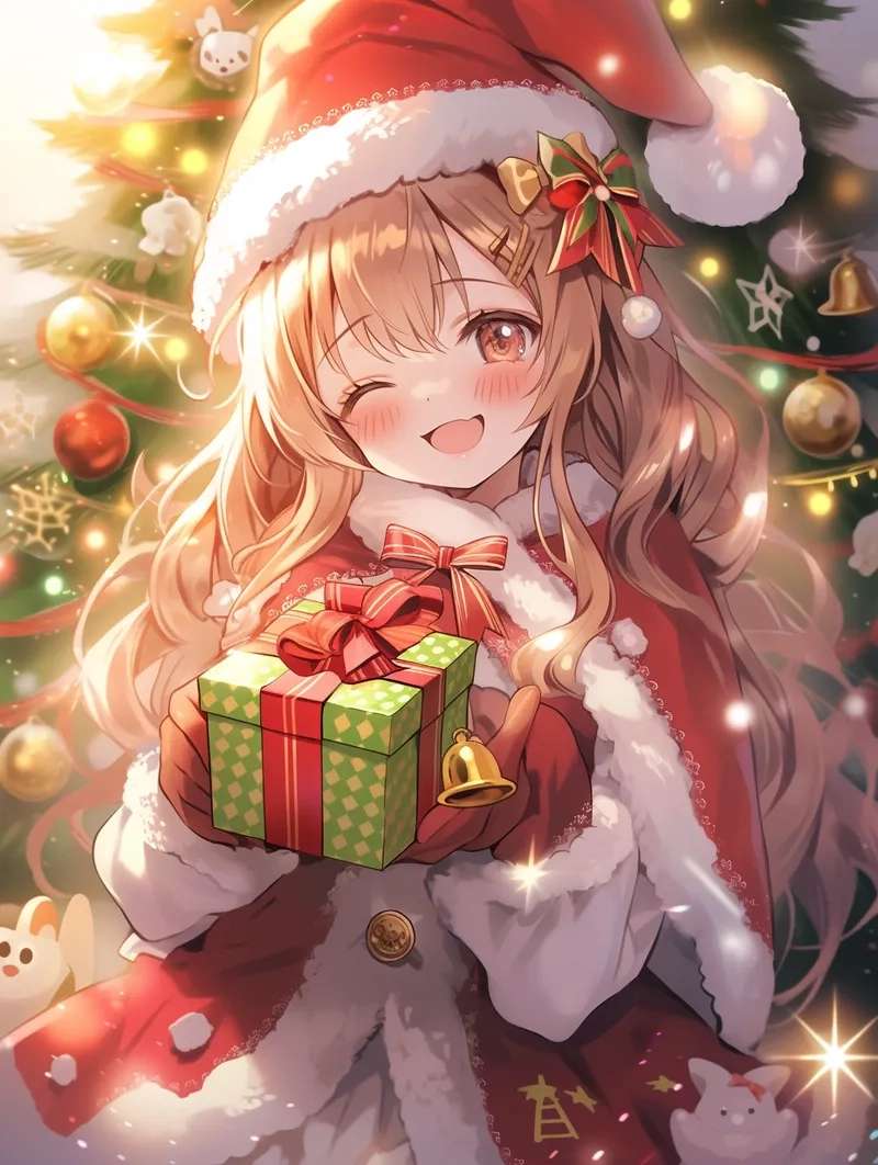 Hướng dẫn vẽ chibi ông già noel đơn giản tại nhà