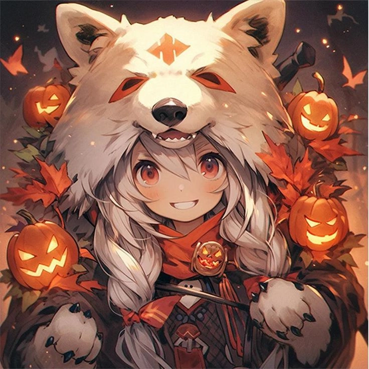 Khám phá hình ảnh chibi halloween girl dễ thương