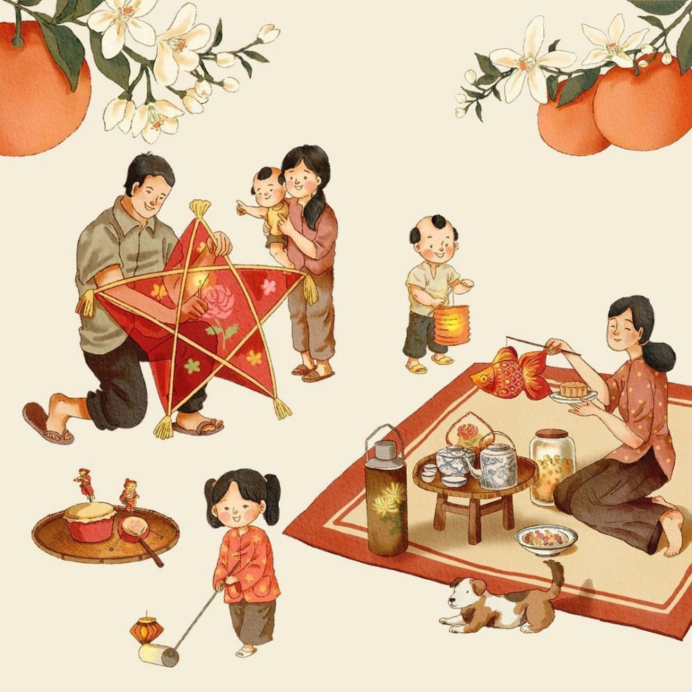 Thỏa sức vui chơi cùng chibi lễ hội trung thu