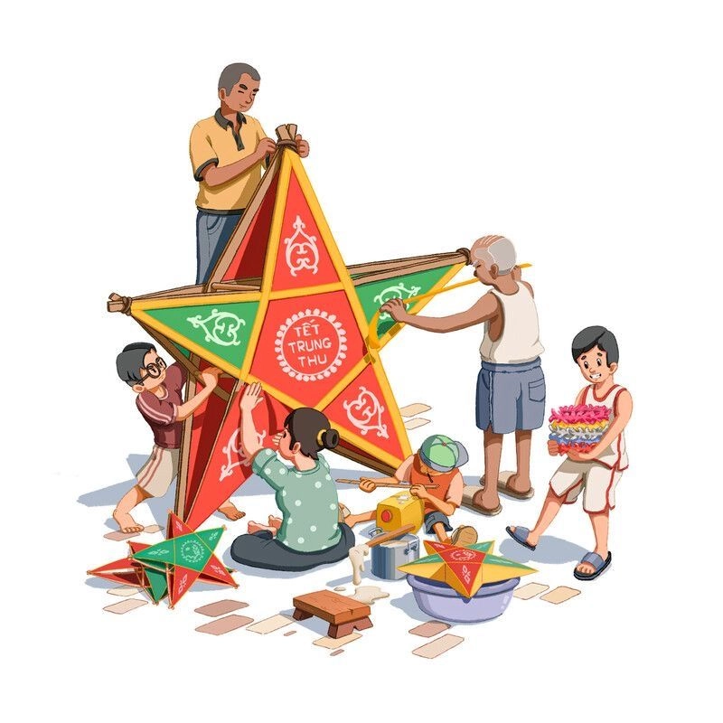 Trải nghiệm màu sắc với chibi lễ hội hóa trang