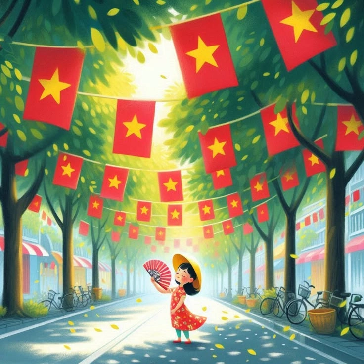 Sôi động nhộn nhịp với chibi lễ hội đường phố