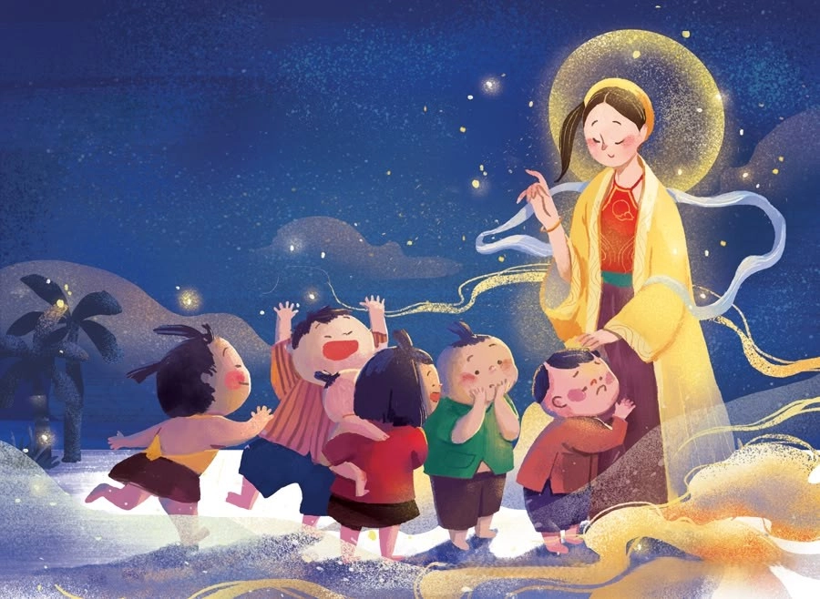 Lung linh huyền ảo cùng chibi lễ hội ánh sáng