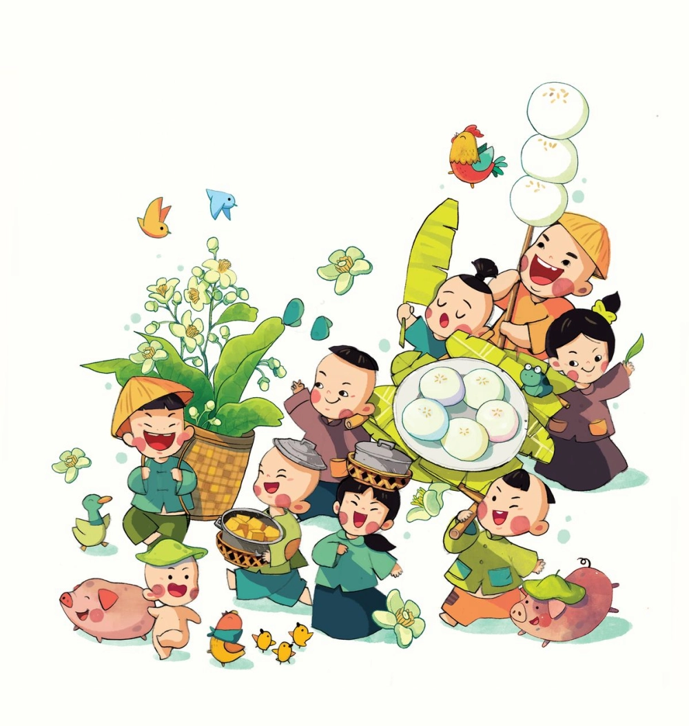 Thưởng thức món ngon cùng chibi lễ hội ẩm thực