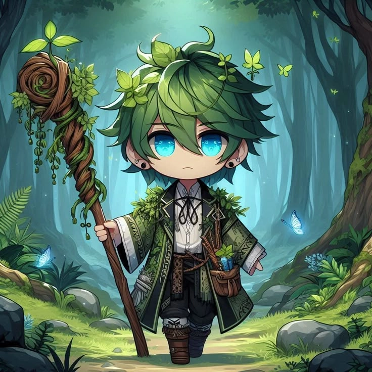 Khám phá hình chibi ma thuật boy độc đáo