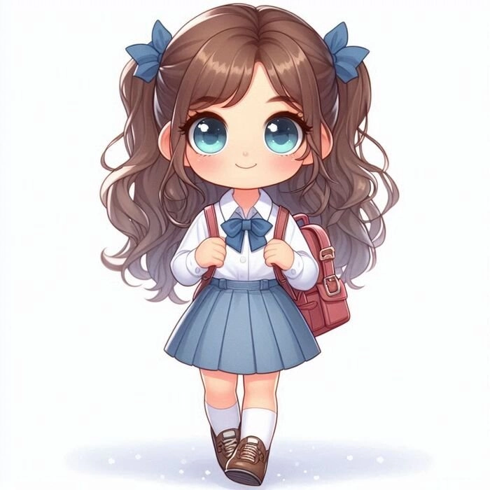 Trải nghiệm tô chibi nữ học sinh thú vị tại nhà