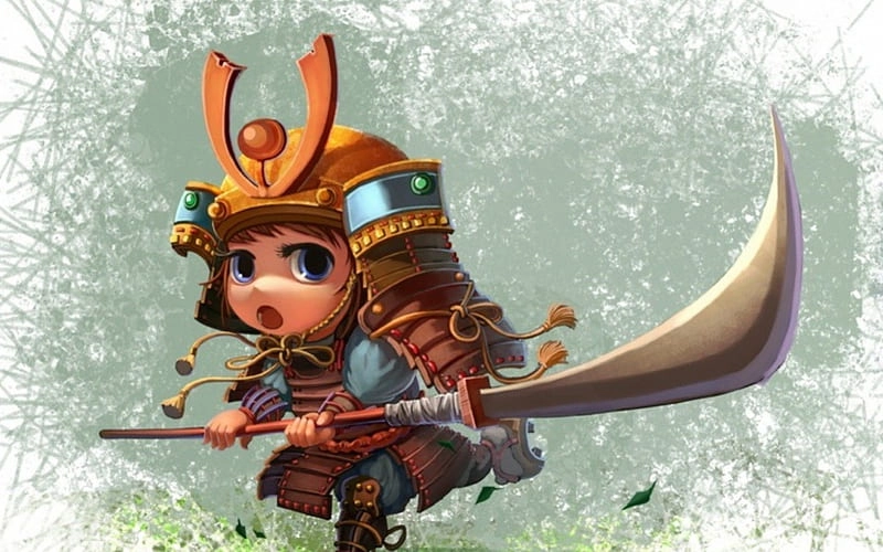 Ý tưởng hình xăm độc đáo từ samurai chibi tattoo