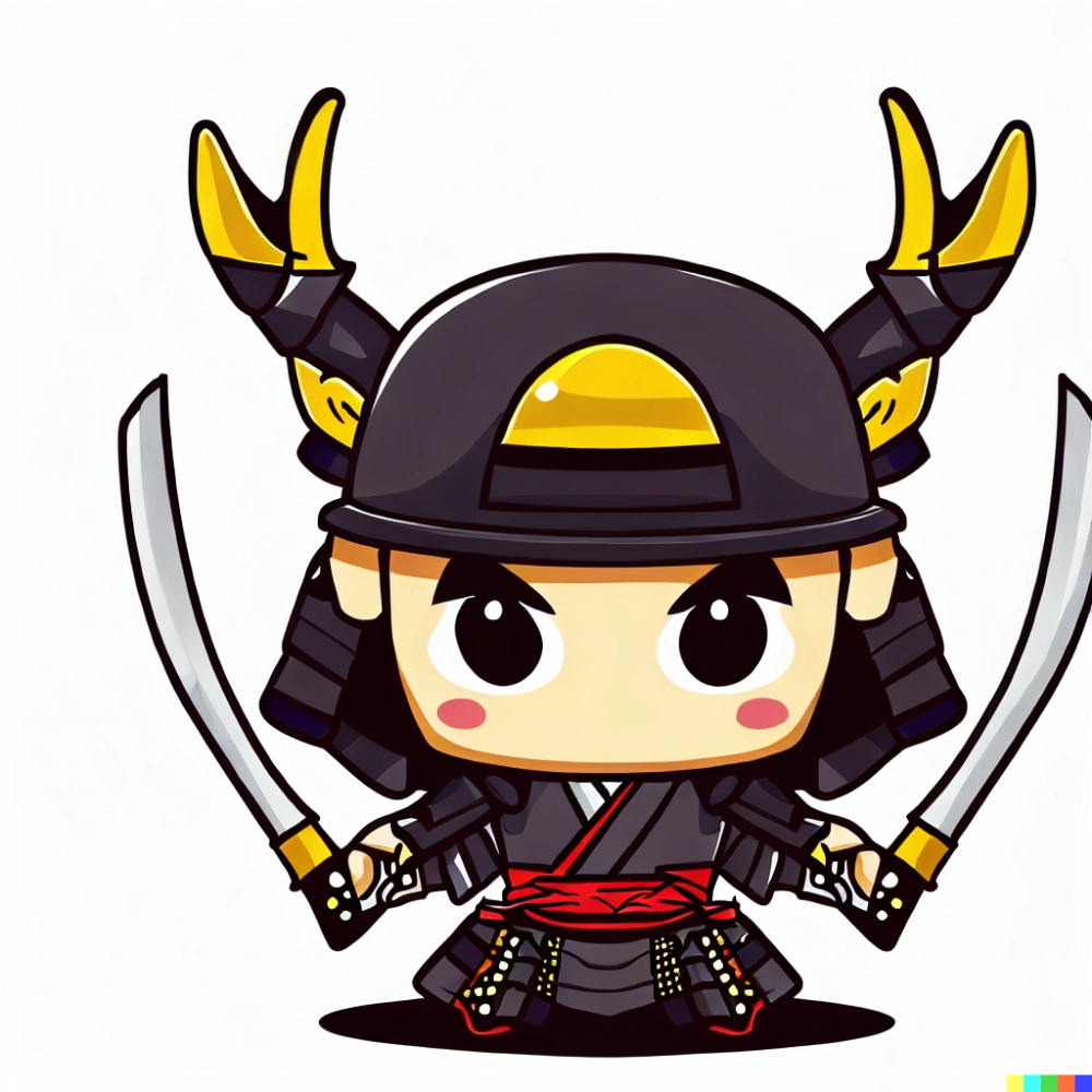 Khám phá hình ảnh chibi samurai siêu dễ thương
