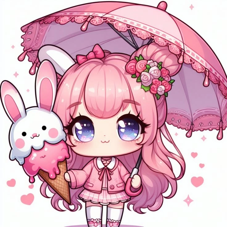 Tham khảo nhiều chibi valentine pose dễ thương độc đáo