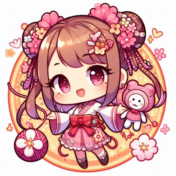 Khám phá chibi valentine character độc đáo dễ thương